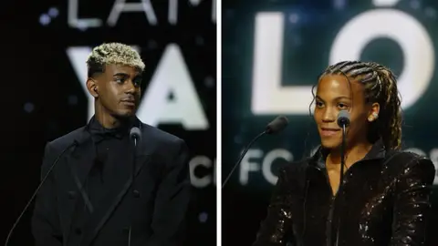 Lamine Yamal y Vicky López ganan el Trofeo Kopa