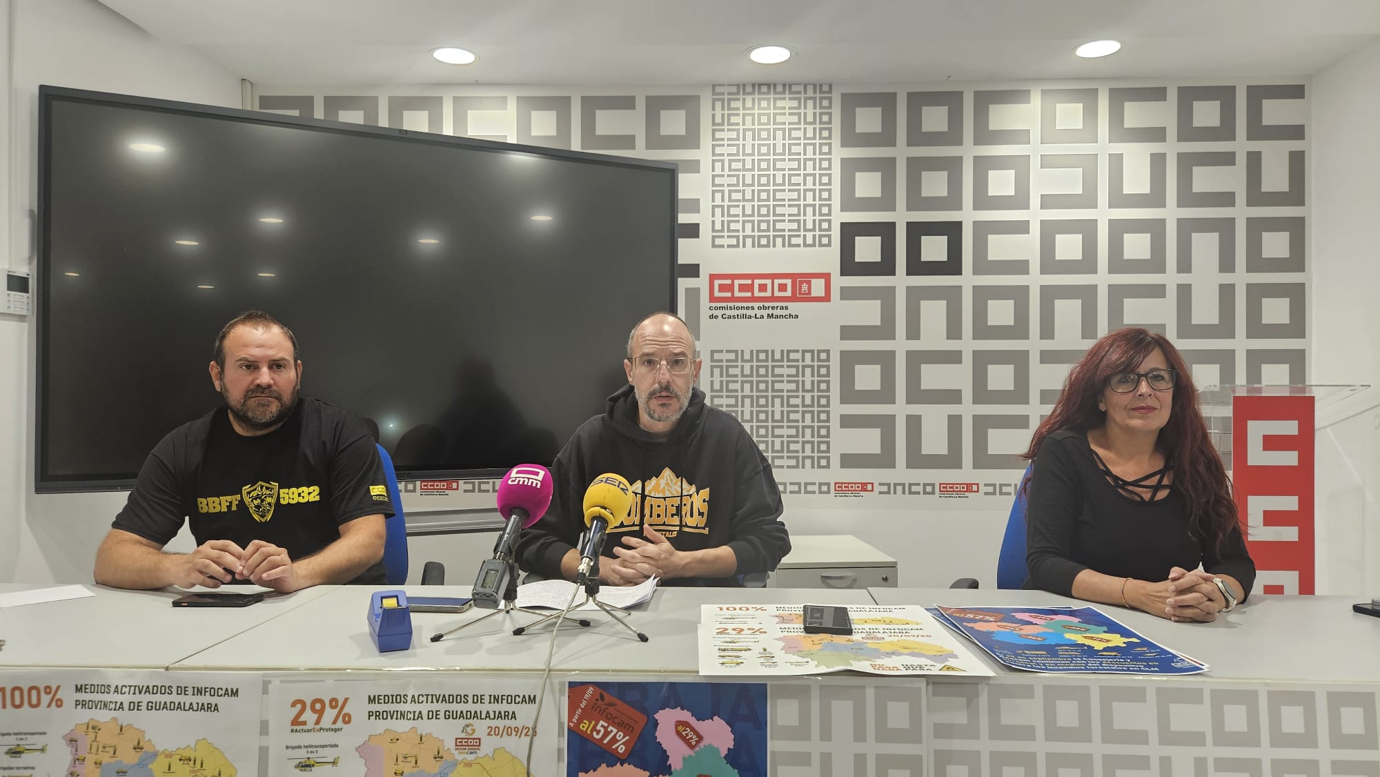 CCOO en Geacam Guadalajara exige la dimisión de la consejera de Desarrollo Sostenible por el incendio del Pico del Lobo CCOO en Geacam Guadalajara exige la dimisión de la consejera de Desarrollo Sostenible por el incendio del Pico del Lobo