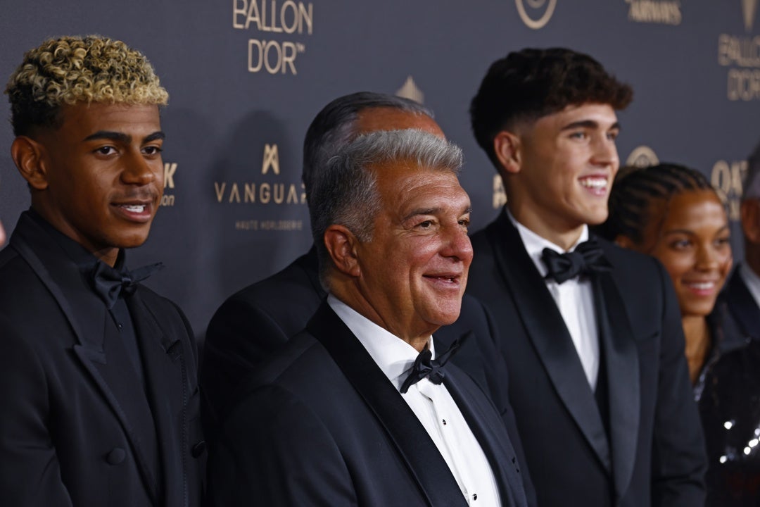 Laporta: "Los premios nos motivan para seguir ganando" Laporta: "Los premios nos motivan para seguir ganando"