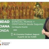 Onda Cero en directo desde Sagunto con motivo de la celebración de la Fiesta de Moros y Cristianos
