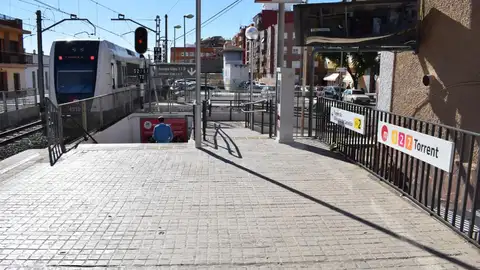 Imagen de archivo de la estación de Torrent intermodal