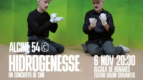 La banda indie Hidrogenesse inaugurará la edición número 54 del festival ALCINE el próximo 6 de noviembre Cartel del concierto inaugural del festival ALCINE con la banda Hidrogenesse
