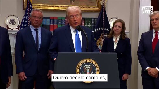 Trump pide limitar el uso de paracetamol en el embarazo al asociarlo con riesgo de autismo 