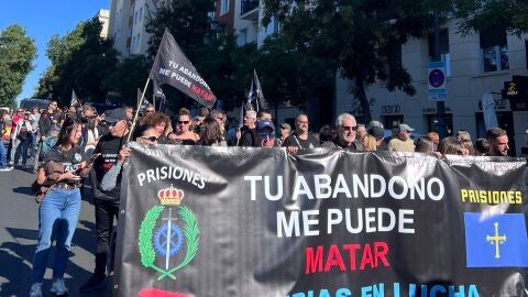 Funcionarios de prisiones de Asturias en la movilizaci&oacute;n en Madrid