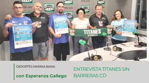 Entrevista Titanes Sin Barreras CD Entrevista Titanes Sin Barreras CD