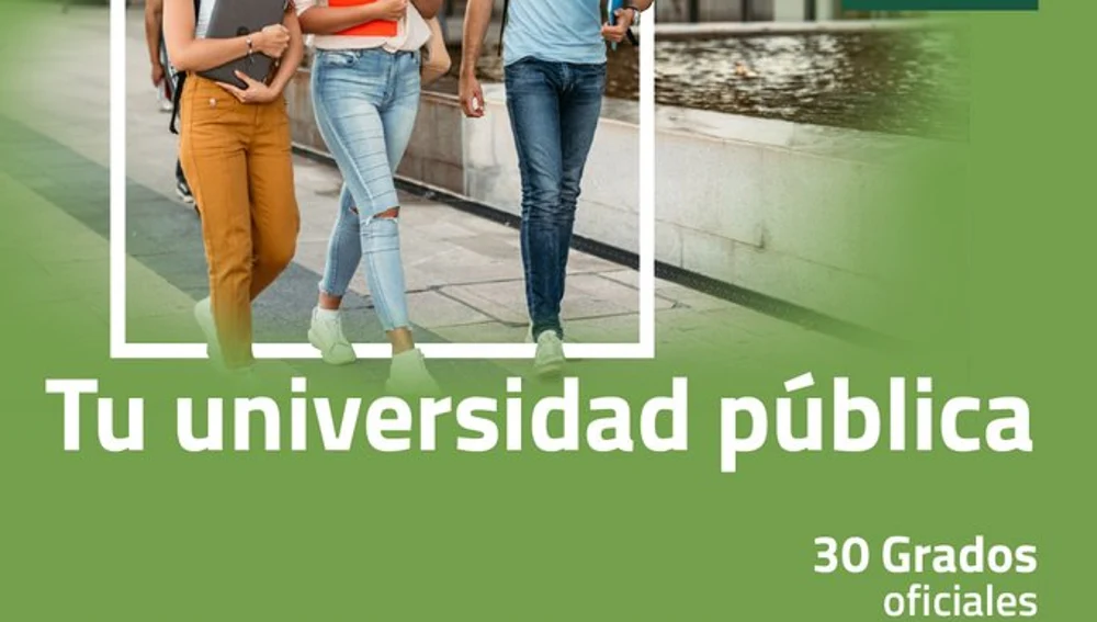 Cartel informativo en el que se anima a los estudiantes a matricularse en la UNED Cartel informativo en el que se anima a los estudiantes a matricularse en la UNED