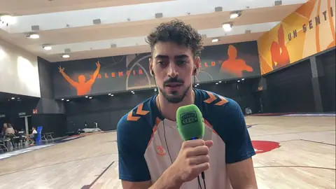 Josep Puerto, capitán de Valencia Basket Josep Puerto, capitán de Valencia Basket