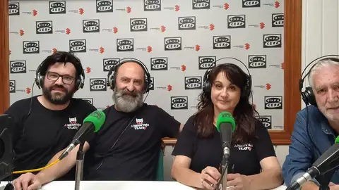 Ernesto F. Vallejo, José Luis Urrutia, Idoia Mielgo y Juan Camacho Ernesto F. Vallejo, José Luis Urrutia, Idoia Mielgo y Juan Camacho