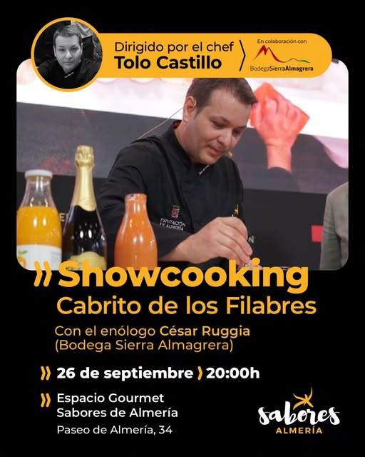 Cabrito de Los Filabres y Bodegas Sierra Almagrera se casan ¡¡Vivan los novios!! Cabrito de Los Filabres y Bodegas Sierra Almagrera se casan ¡¡Vivan los novios!!