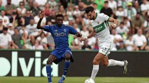 Rafa Mir, contra el Oviedo. Rafa Mir, contra el Oviedo.
