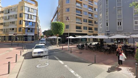 Imagen de archivo del entorno de los locales de hosteler&iacute;a y terraza en Joaquin Costa, Las Palmas de Gran Canaria