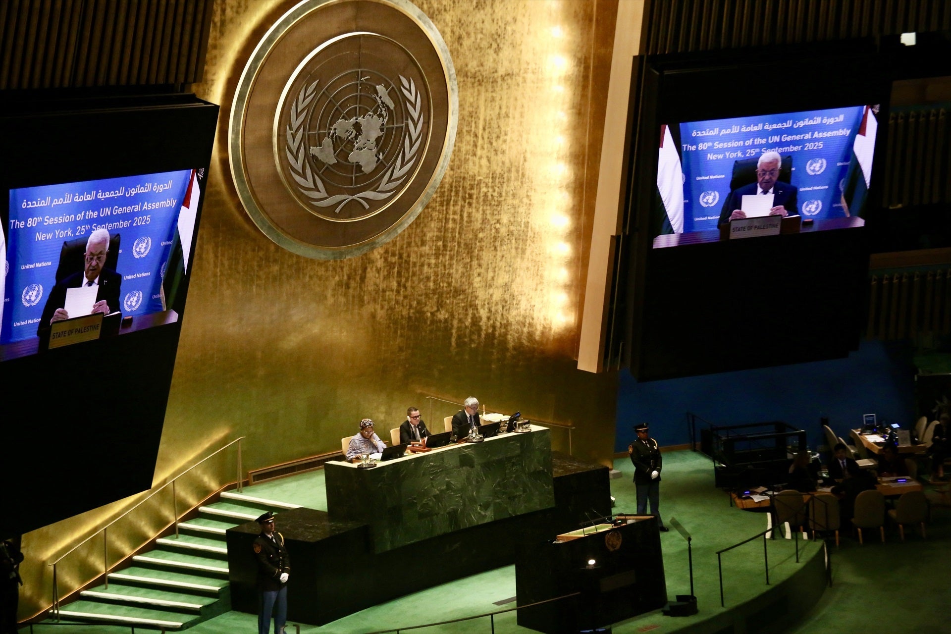 Abbas acusa a Israel de “genocidio” y descarta a Hamás en el futuro de Gaza: "Palestina es nuestra" Abbas acusa a Israel de “genocidio” y descarta a Hamás en el futuro de Gaza: "Palestina es nuestra"