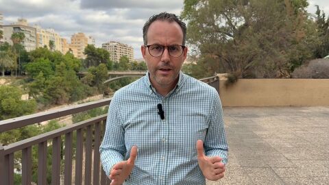 H&eacute;ctor D&iacute;ez, portavoz del PSOE en el Ayuntamiento de Elche.