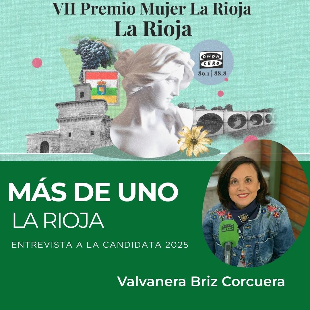 Premio Mujer La Rioja 2025, candidata Valvanera Briz Corcuera Premio Mujer La Rioja 2025, candidata Valvanera Briz Corcuera
