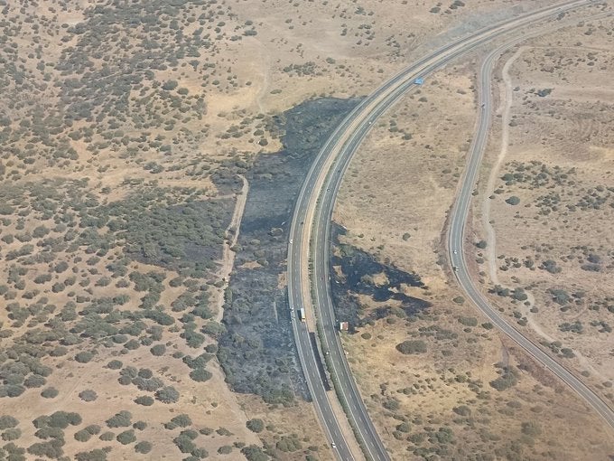 Desactivado el nivel 1 de peligrosidad en el incendio forestal de Plasencia Desactivado el nivel 1 de peligrosidad en el incendio forestal de Plasencia