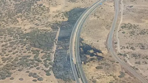 Desactivado el nivel 1 de peligrosidad en el incendio forestal de Plasencia Desactivado el nivel 1 de peligrosidad en el incendio forestal de Plasencia