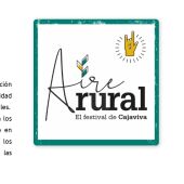 AIRE RURAL, festival de Caja Viva