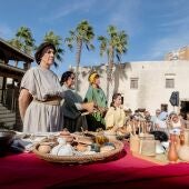 Una de las performances de Cádiz Romana 2025