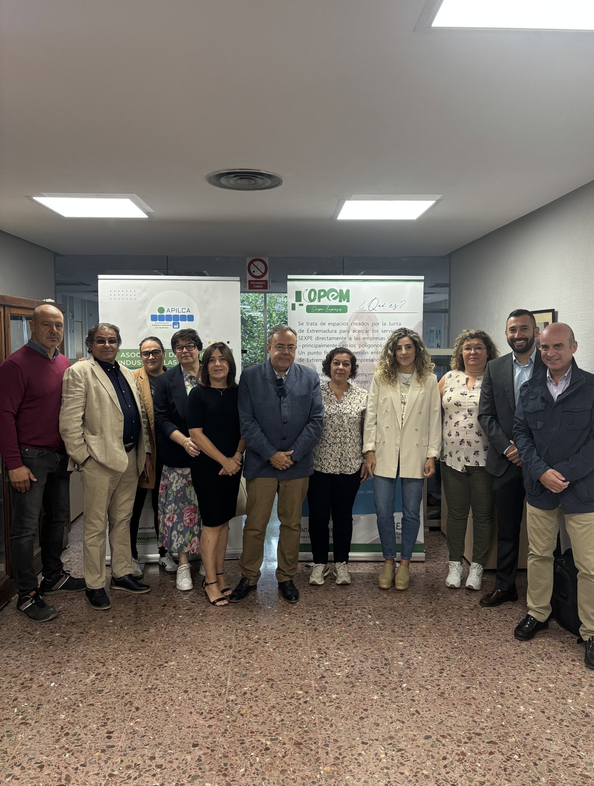 El Sexpe y los empresarios de Capellanías de Cáceres crean el Espacio OPEM para conectar con las empresas El Sexpe y los empresarios de Capellanías de Cáceres crean el Espacio OPEM para conectar con las empresas