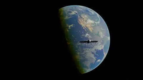 Vista de la Tierra Desde el espacio Vista de la Tierra Desde el espacio