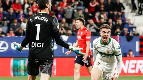 Un gol de Pedrosa mantiene invicto al Elche