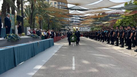 Acto de celebraci&oacute;n del d&iacute;a del patr&oacute;n dela Polic&iacute;a Local de Elche 2025.