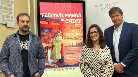 Presentación del Festival de Manga de Cádiz en el Ayuntamiento Presentación del Festival de Manga de Cádiz en el Ayuntamiento