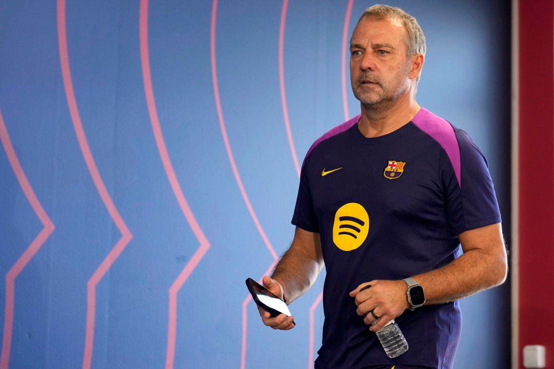 Flick: "Lamine sólo tiene 18 años, debe trabajar duro" Flick: "Lamine sólo tiene 18 años, debe trabajar duro"