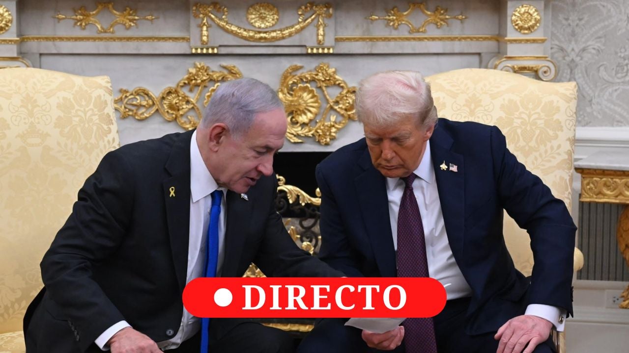 Así ha sido el Plan de Trump para la paz de Gaza: todo sobre la reunión con Netanyahu y todas las reacciones Así ha sido el Plan de Trump para la paz de Gaza: todo sobre la reunión con Netanyahu y todas las reacciones