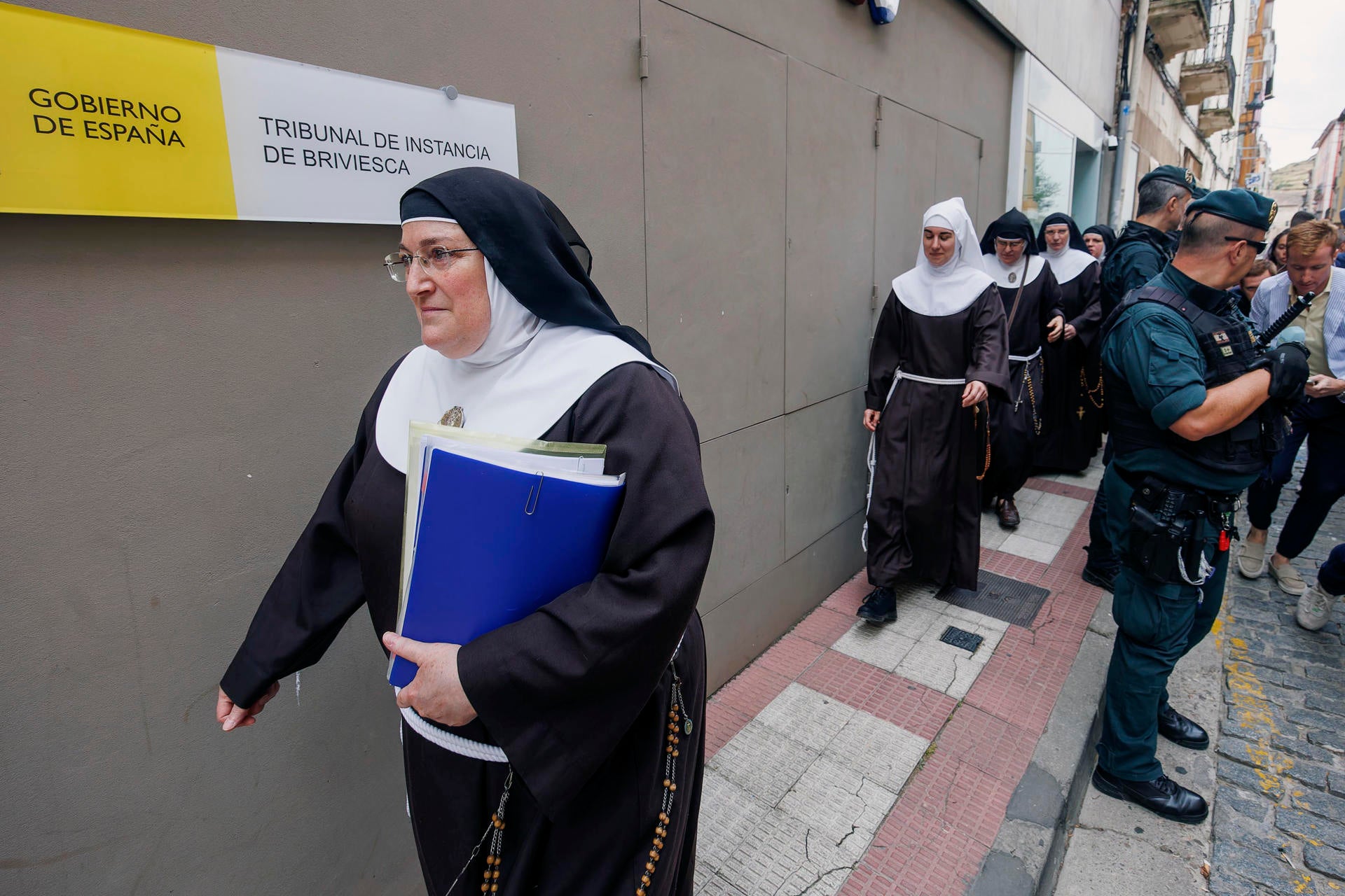 Un tribunal de Burgos suspende el desahucio de las monjas de Belorado previsto para el 3 de octubre Un tribunal de Burgos suspende el desahucio de las monjas de Belorado previsto para el 3 de octubre