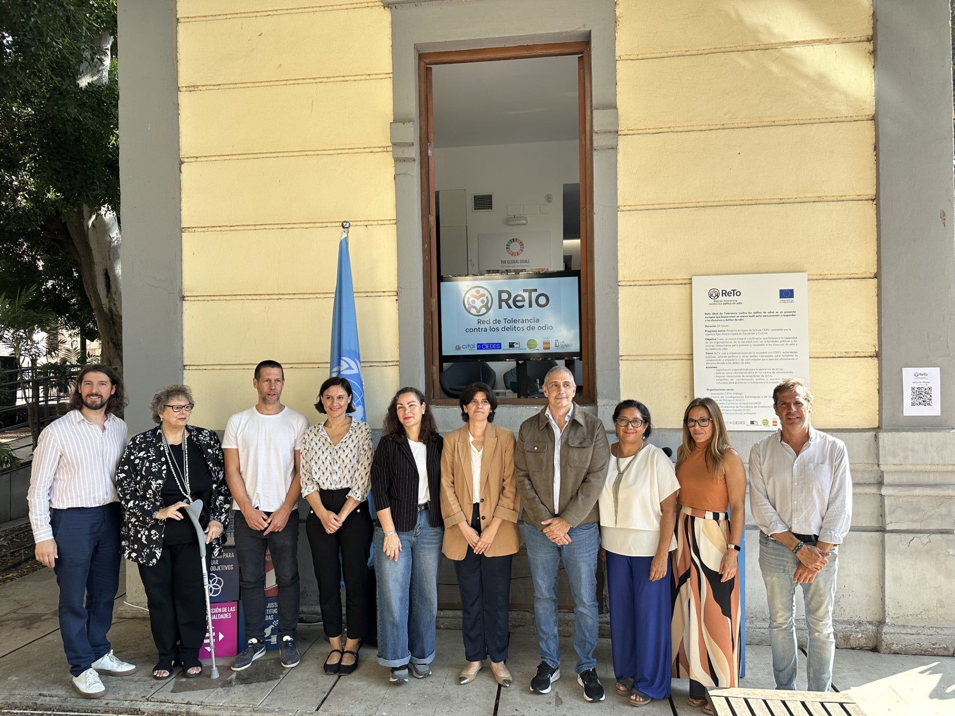 La Asociación CIFAL Málaga presenta el proyecto RETO, Red de Tolerancia contra los delitos de odio La Asociación CIFAL Málaga presenta el proyecto RETO, Red de Tolerancia contra los delitos de odio