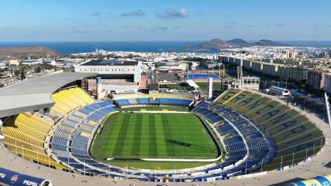 Imagen del Estadio de Gran Canaria