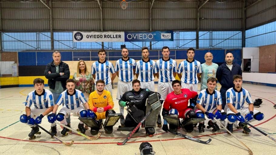 30-09-2025 Plantilla del Oviedo Roller para la temporada 2025-26
