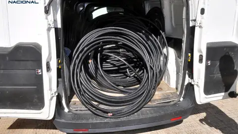 Tres detenidos en Huesca por robar 150 metros de cableado de cobre Tres detenidos en Huesca por robar 150 metros de cableado de cobre