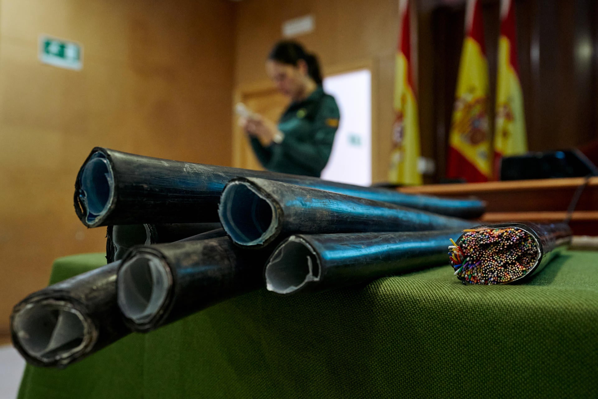 Dos detenidos en Almassora (Castellón) tras hurtar más de 16 toneladas de cobre Dos detenidos en Almassora (Castellón) tras hurtar más de 16 toneladas de cobre