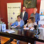 Alfons Domínguez, Israel Pérez, Rosa Mengual y Josep Gregori