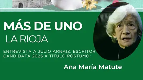 Candidata VII Premio Mujer La Rioja a título póstumo Ana María Matute Cartel candidata VII Premio Mujer La Rioja a título póstumo Ana María Matute