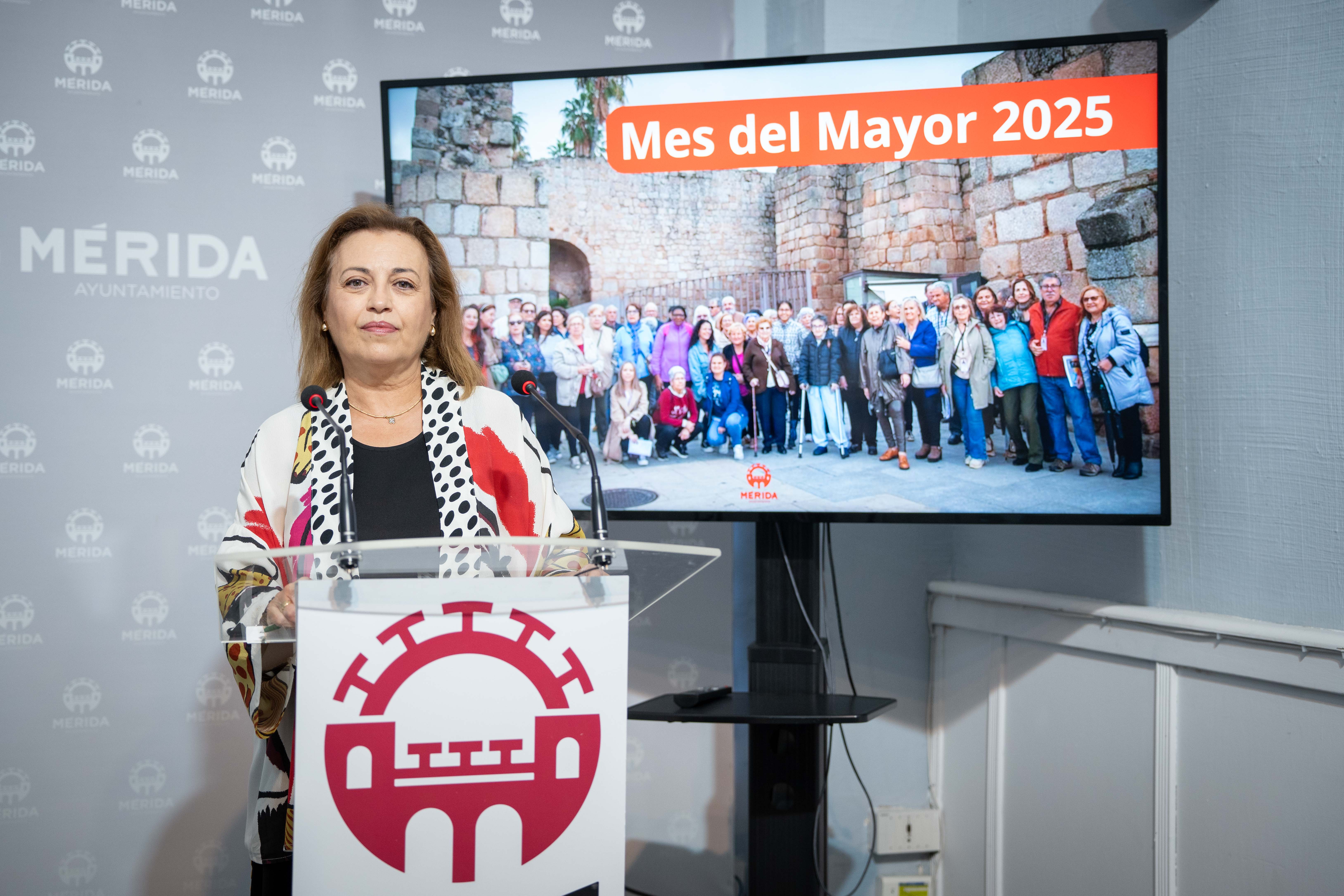 Mérida celebra el Mes del Mayor con un programa lleno de actividades lúdicas, deportivas y culturales entre las que se incluyen un flashmob Mérida celebra el Mes del Mayor con un programa lleno de actividades lúdicas, deportivas y culturales entre las que se incluyen un flashmob