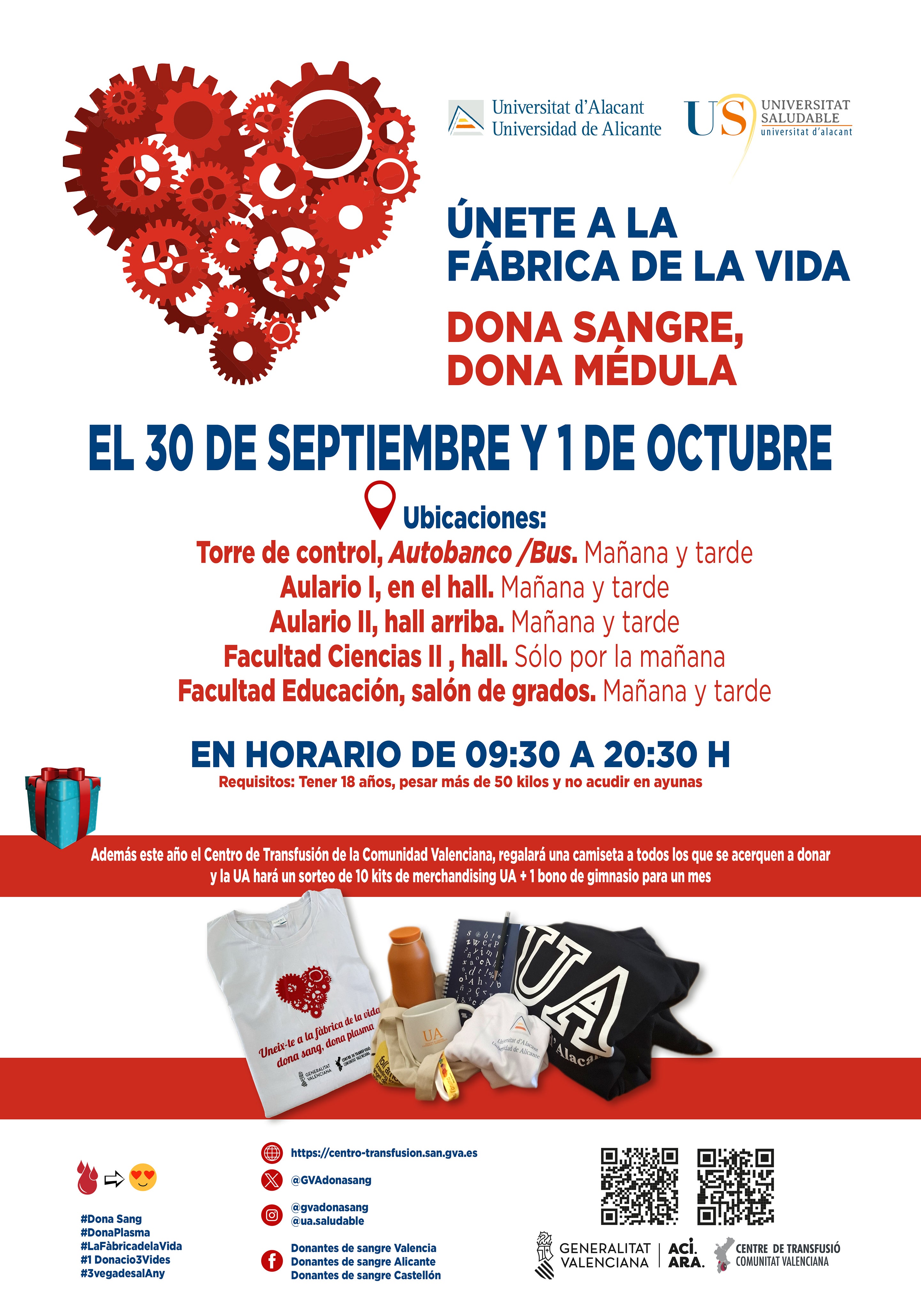Nueva Maratón de Donación de Sangre en los campus de la Universidad de Alicante Nueva Maratón de Donación de Sangre en los campus de la Universidad de Alicante