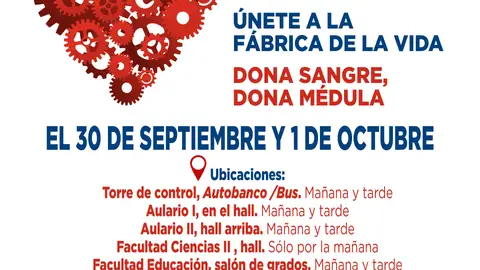 Cartel de la donación de sangre Cartel de la donación de sangre
