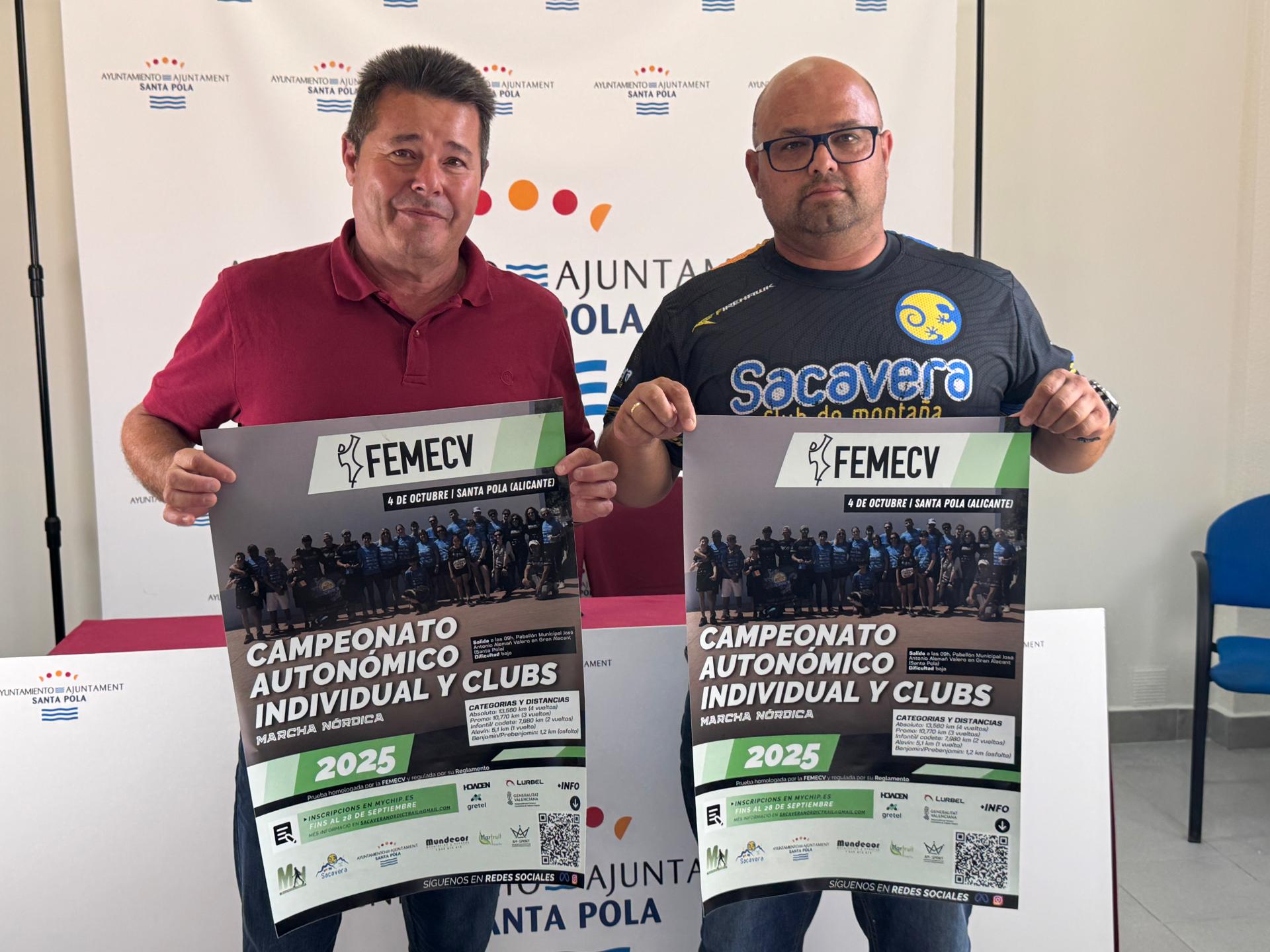 Santa Pola acoge este sábado el Campeonato Autonómico de marcha nórdica Santa Pola acoge este sábado el Campeonato Autonómico de marcha nórdica