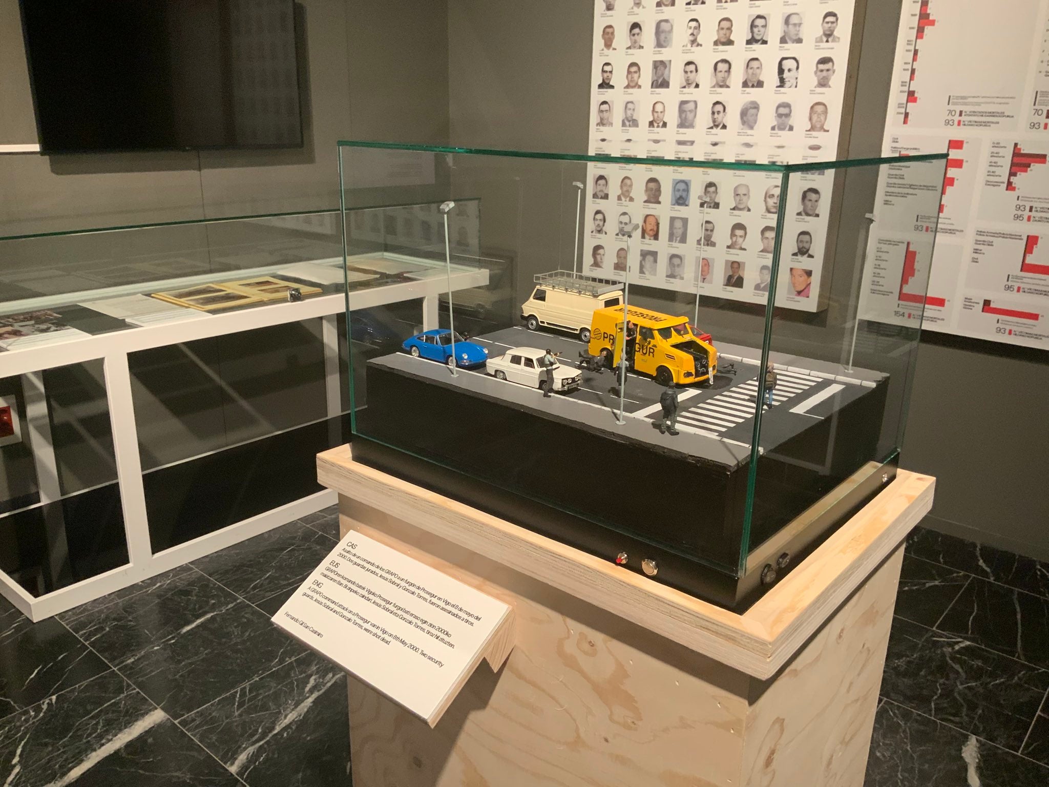 La exposición en Vitoria "50 años de los GRAPO" busca saldar una deuda con sus víctimas La exposición en Vitoria "50 años de los GRAPO" busca saldar una deuda con sus víctimas
