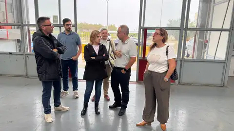 Visita de Pilar Bernabé a Sueca Visita de Pilar Bernabé a Sueca