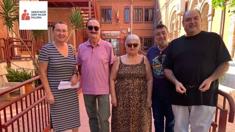 Miembros de la directiva de Gent Major d'Alzira