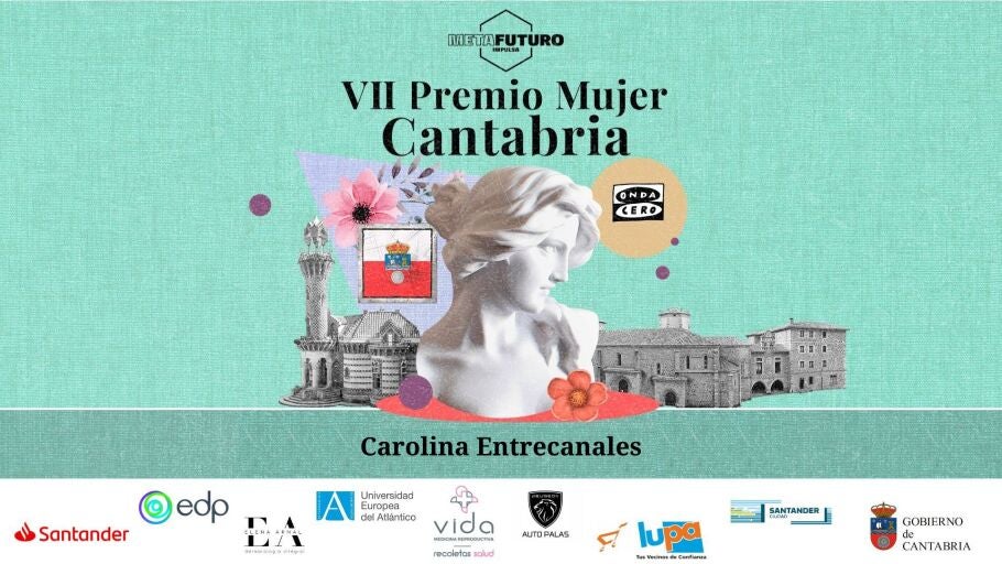 Carolina Entrecanales, candidata al VII Premio Mujer Cantabria