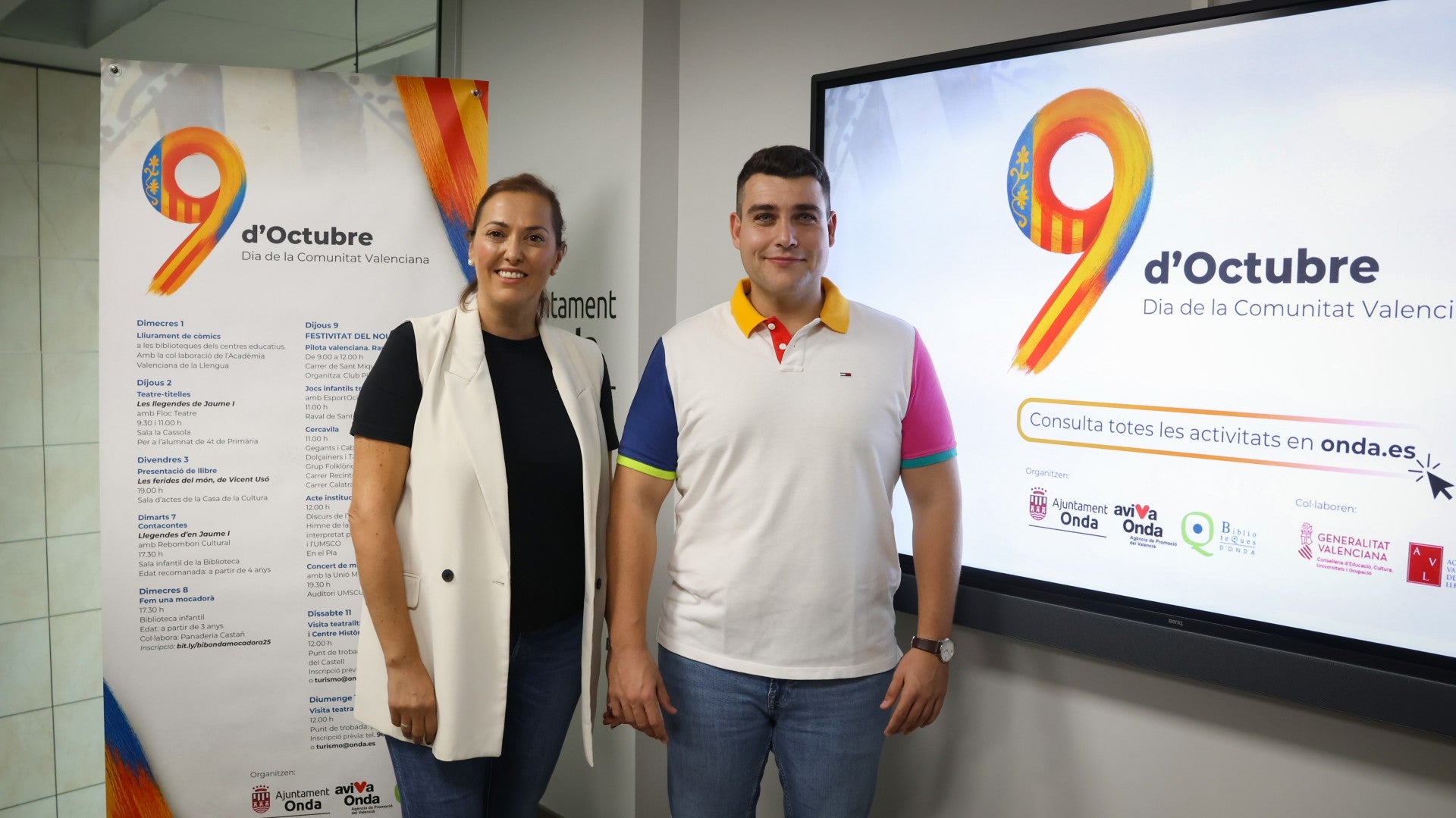 Onda presenta la programación cultural y festiva para celebrar el Nou d´Octubre Onda presenta la programación cultural y festiva para celebrar el Nou d´Octubre