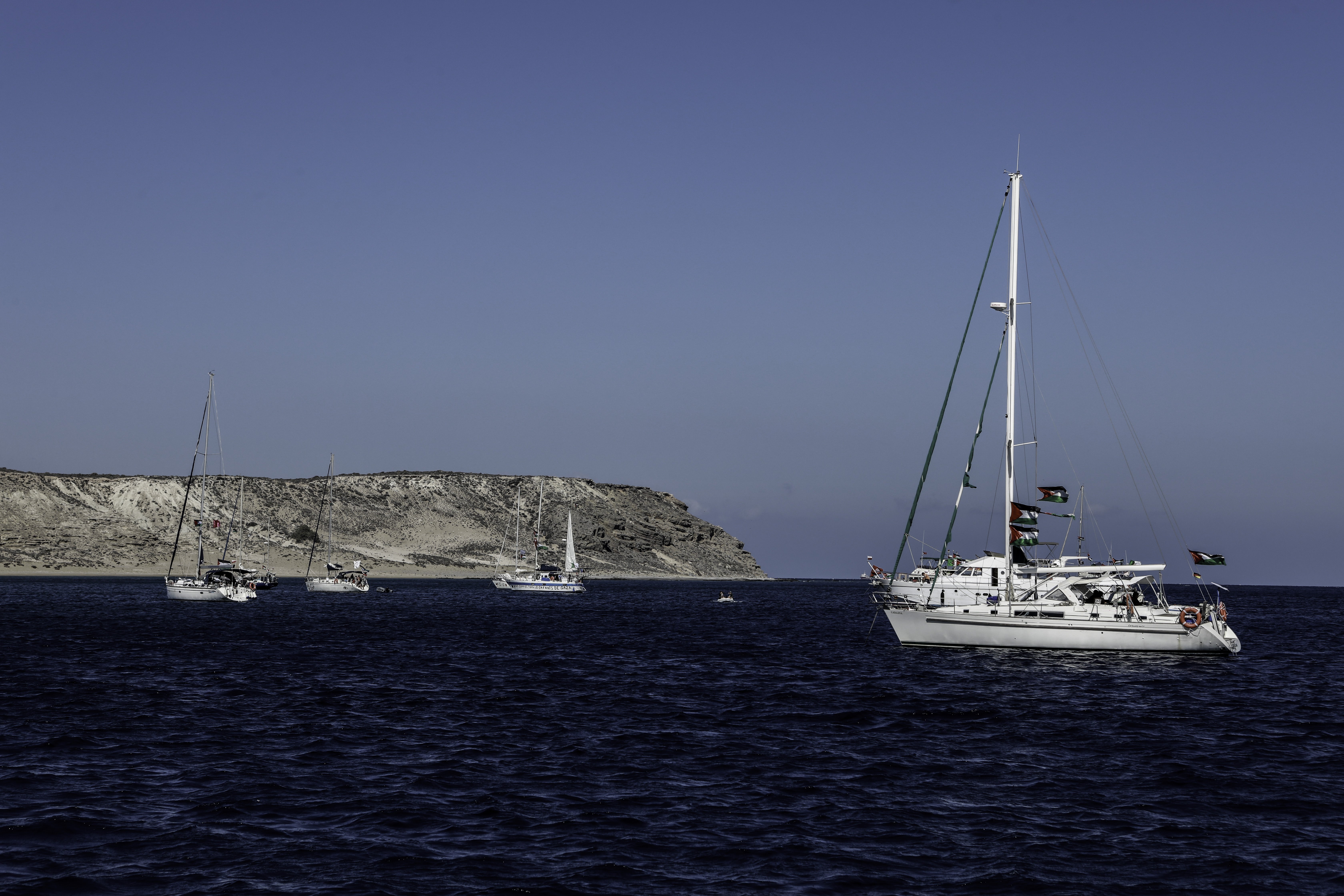 Por qué es tan peligroso que la Flotilla entre en la zona de exclusión establecida por Israel: el delito que puede cometer Por qué es tan peligroso que la Flotilla entre en la zona de exclusión establecida por Israel: el delito que puede cometer