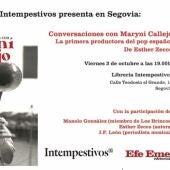 Esther Zecco presenta el viernes en Segovia la biografía de la productora Maryní Callejo 