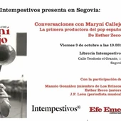 Esther Zecco presenta el viernes en Segovia la biografía de la productora Maryní Callejo Esther Zecco presenta el viernes en Segovia la biografía de la productora Maryní Callejo