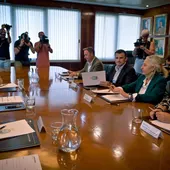 Reunión entre el Ayuntamiento, Junta y Zona Franca Reunión entre el Ayuntamiento, Junta y Zona Franca
